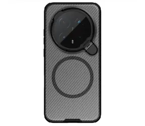 Nillkin CamShield Prop Magnetische Rückseite für Honor Magic 8 Pro Transparent Schwarz