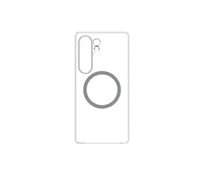 Transparente Samsung -Schutzhülle mit Magnetbefestigung für Galaxy S25 Ultra