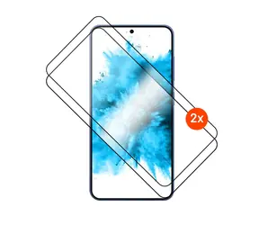 2 Stück, Schwarz, mit FIXED Vollschutz aus gehärtetem Glas und Applikator für Samsung Galaxy S26