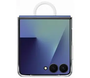 Ausgepackt - Samsung Flip7 Rückseite mit Fingerhalter, transparent