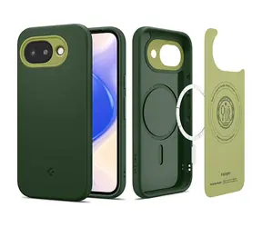 Spigen Nano Pop Hülle mit MagSafe für Google Pixel 10a, Avocadogrün