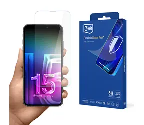 3mk FlexibleGlass Pro Hybridglas für Apple iPhone 15