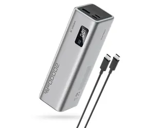 Cuktech CUKP200XGLGR Powerbank 100W grau / 20000mAh / 2x USB-C / USB-A