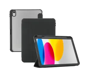 Mobilis Schutzhülle mit verstärkten Kanten für Apple iPad 11" 2025 (11. Generation) / iPad 10,9" (10. Generation), schwarz