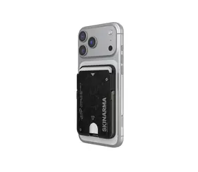 SKINARMA Vector Magnetkartenhalter mit intelligenter Handyhalterung, Onyx