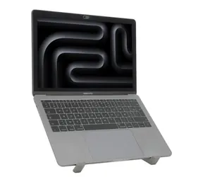 Mobilis 001391 Ergonomischer Klappständer für Laptop und Tablet