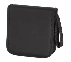 Unverpackt - HAMA Wallet Nylon 32 CD-Hülle schwarz / unverpackt