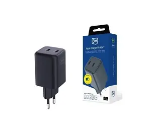 3MK Hyper Charger Netzladegerät 45 W schwarz