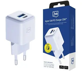 3mk Hyper GaN Netzladegerät 20W weiß