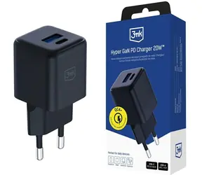 3mk Hyper GaN Netzladegerät 20W schwarz