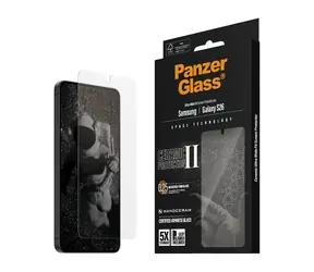 PanzerGlass Ceramic II Samsung Galaxy S26 mit Montagerahmen