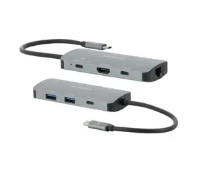 Mobilis 001382 USB-C Docking-Hub 7in1 100W