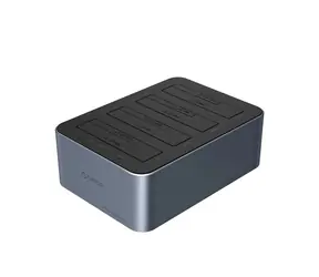 Orico 6646C3-C Dockingstation, grau / für 4 Festplatten / USB-C / USB-C/USB-A - USB-C-Kabel