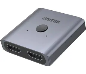 Unitek HDMI 2.0 4K 2-in-1-Switch / 3840x2160 / 1x HDMI-Eingang / 2x HDMI-Ausgang 