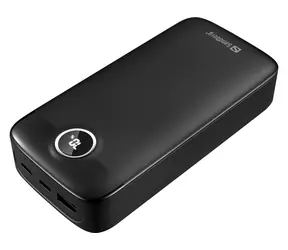 Sandberg SemiSolidState Powerbank 20000mAh schwarz / 1x USB-A + 2x USB-C / 20W