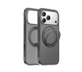 Torras Ostand Pro Schutzhülle für Apple iPhone 17 Pro Max, schwarz
