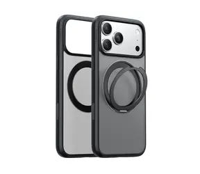 Torras Ostand Pro Schutzhülle für Apple iPhone 17 Pro Max, schwarz