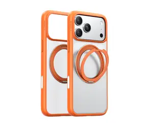 Torras Ostand Pro Schutzhülle für Apple iPhone 17 Pro, orange