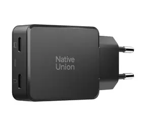 Native Union Pocket GaN 65 W schwarz / 65 W / 2x USB-C