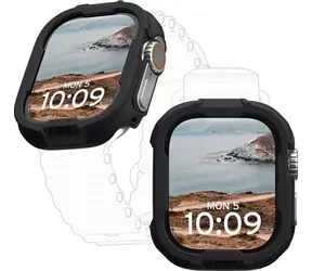 UAG Scout Schutzhülle für Apple Watch 49 mm, schwarz
