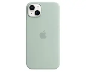 Ausgepackt - Apple Silikonhülle mit MagSafe für iPhone 14 PLUS , Marineblau / Ausgepackt