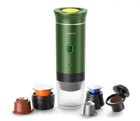 Aligator Tragbare Kaffeemaschine PortaCaffé 3in1 / grün