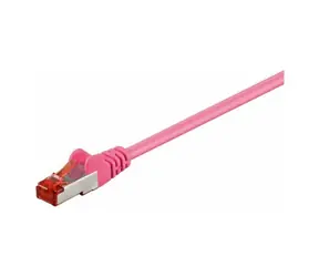 MicroConnect CAT6 S/FTP 10m pink / LSZH