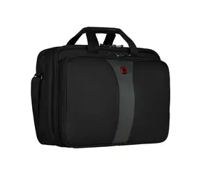 Unverpackt - Wenger Legacy Dreifach-Laptoptasche 17" schwarz / unverpackt