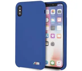BMW Silikon-Rückseite M Kollektion für iPhone X / Xs blau