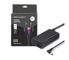 Ausgepackt - Qoltec 51775 Netzteil für Samsung Monitore 40W / 19V / 2,1A / 6,5x4,4 mm / ausgepackt