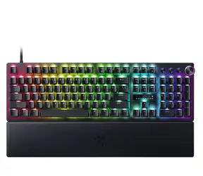 Ausgepackt - Razer Huntsman V3 Pro 8 kHz schwarz / Gaming-Tastatur / optisch-analog / Rapid Trigger / RGB / USB / US LA / ausgepackt