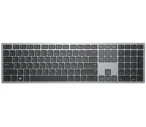 Ausgepackt - DELL KB-700 CZ grau / Kabellose Tastatur / CZ / QWERTZ / USB / Bluetooth
