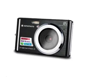 Agfa Compact DC 5200 schwarz / 2,7" LCD / 21 Mpix CMOS / 8x Digitalzoom / SD
