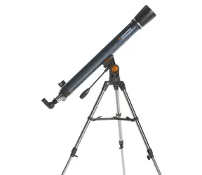 Celestron AstroMaster 90AZ / Refraktor-Fernglas (Objektiv) / Vorderteildurchmesser 90 mm