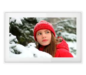 Denver PFF-1021 weiß / digitaler Fotorahmen / 10,1" IPS Touch / 1280x800 / WLAN / Speicher: 16 GB