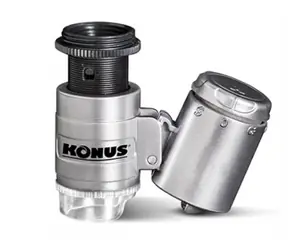 Konus Konusclip 2 / Mikroskop für Smartphones / 20x / LED / UV