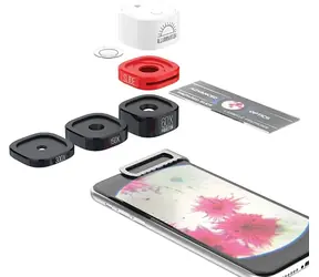 Konus Micro-Clip / Mikroskop für Smartphones / 60x/150x/300x