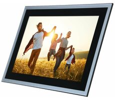Rollei WiFi 102 Fotorahmen Silber / Touch IPS Display 10,1" / 8GB / 1W / Frameo Anwendung