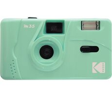 Kodak M35 grün / Filmkamera / 31-mm-Objektiv / 35-mm-Film / Blitz