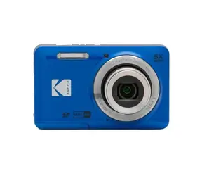 Kodak Friendly Zoom FZ55 blau / 2,7" LCD / 16 MPix BSI CMOS / 5-fach optischer Zoom / microSD