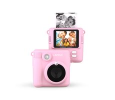 Lamax InstaKid1 rosa / Kinderkamera / 2,4-Zoll-Display / microSD / MP3 / Spiele / Video / cz&sk-Schnittstelle 