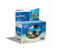 AGFAPHOTO LeBox 400 Ocean / Einwegkamera / 27 Bilder / ISO 400 / wasserdicht 