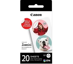 Canon Zink ZP-2030-2C-20 EXP HB Fotopapier für Mini-Fotodrucker