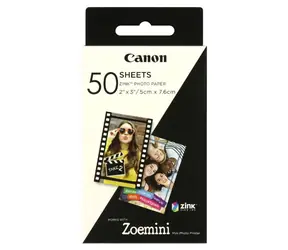 Canon Zink ZP-2030 Fotopapier für Zoemini 50x76 mm 50 Stk
