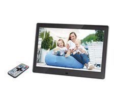 Sencor SDF 1082 B schwarz / Digitaler Fotorahmen / 10,1" IPS / 1280x800 px / Repro / VESA / Kartenleser / Fernbedienung