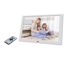 Sencor SDF 1082 W weiß / Digitaler Fotorahmen / 10,1" IPS / 1280x800 px / Repro / VESA / Kartenleser / Fernbedienung