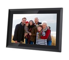 Sencor SDF 1091 B schwarz / Digitaler Fotorahmen / 10,1" IPS Touch / 1280x800 Pixel / Repro / WLAN / Kartenleser