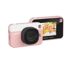 Lamax PixelKid1 Pink / Kinderkamera / 8 MP / Videoauflösung: Full HD / microSD / Angebot