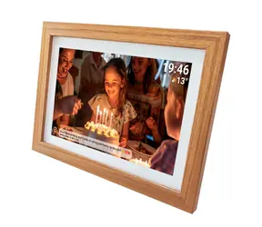 Denver PFF-1543LW / Digitaler Bilderrahmen / Touch-IPS-Display / 1920x1080 Pixel / 16 GB 