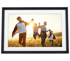 Ausgepackt - Rollei Bilderrahmen WiFi 104 schwarz / 10,1" IPS-Touchdisplay / 8 GB / 2 W / Frameo-App / ausgepackt